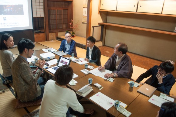 京都市が目指すところ、京都移住計画が目指すところをお互いに語り合う